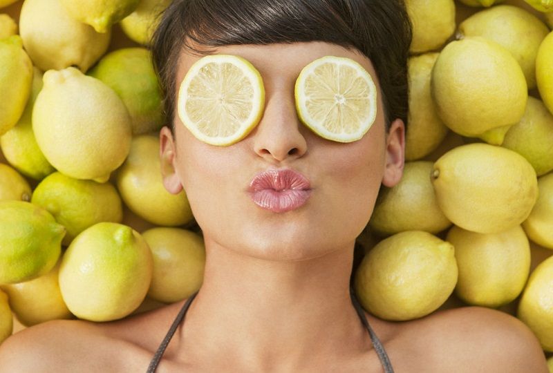 sua tuoi tu nhien voi chanh vang