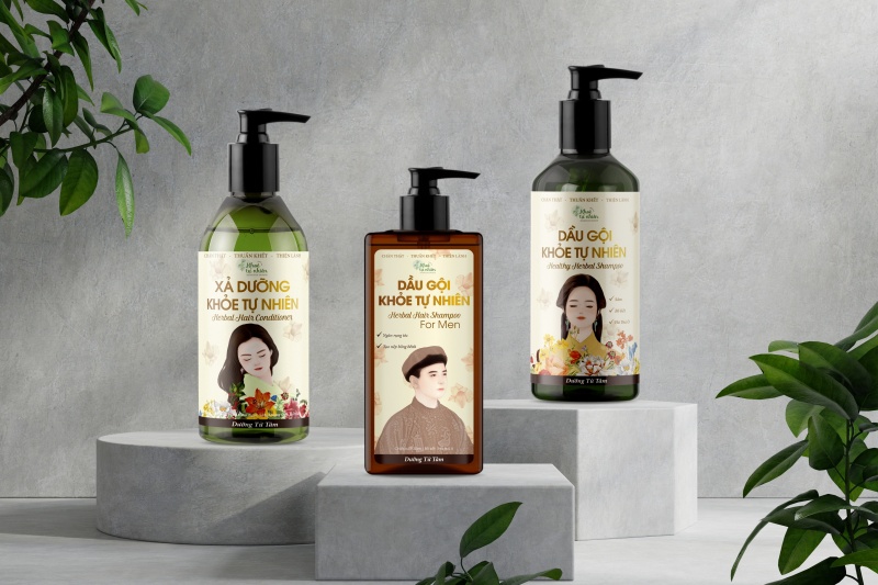 Dầu gội thảo dược đen tóc