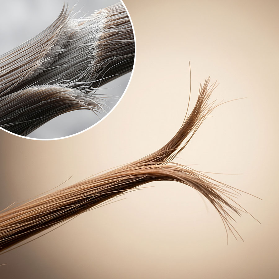 Dấu hiệu nhận biết tóc hư tổn, khô xơ và chẻ ngọn