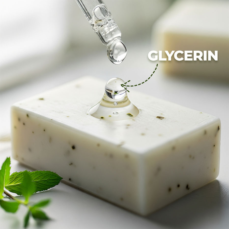 Tầm quan trọng của Glycerin tự nhiên được giữ lại trong xà bông thảo mộc"
