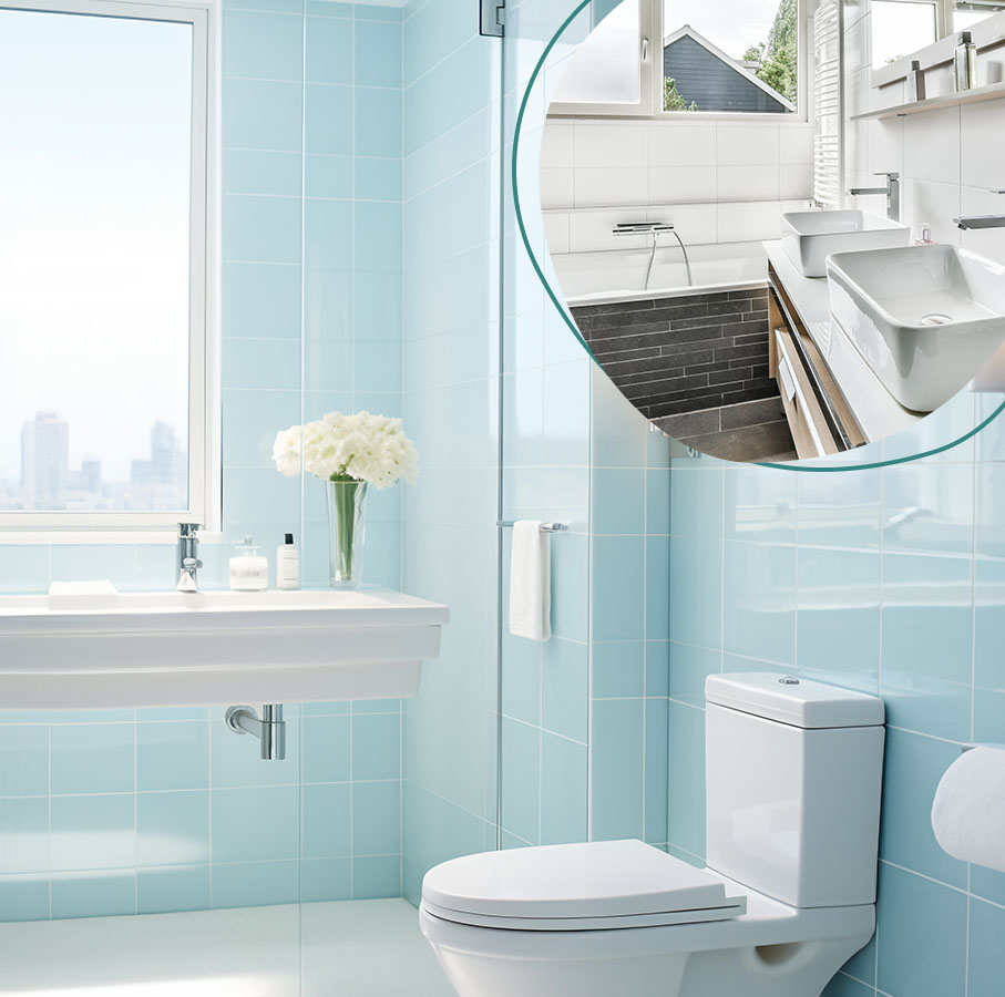 Không gian nhà tắm sạch thơm, an yên với sản phẩm tẩy rửa sinh học Dear Nature