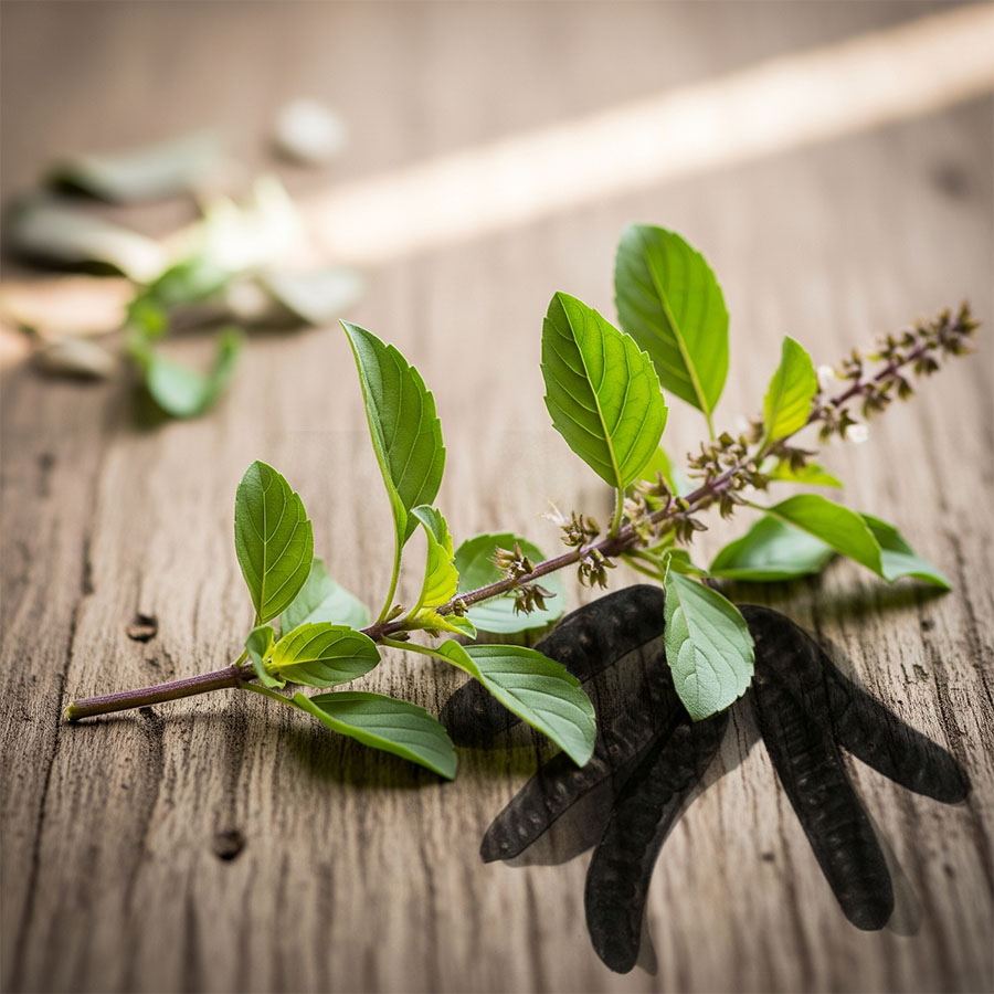 Hương Nhu và Bồ Kết là hai loại thảo dược trị gàu hiệu quả"