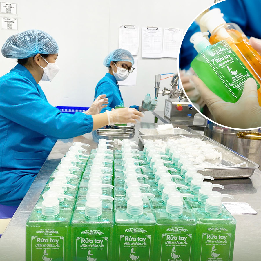 Kiểm soát chất lượng nguyên liệu đầu vào tại nhà máy Dear Nature