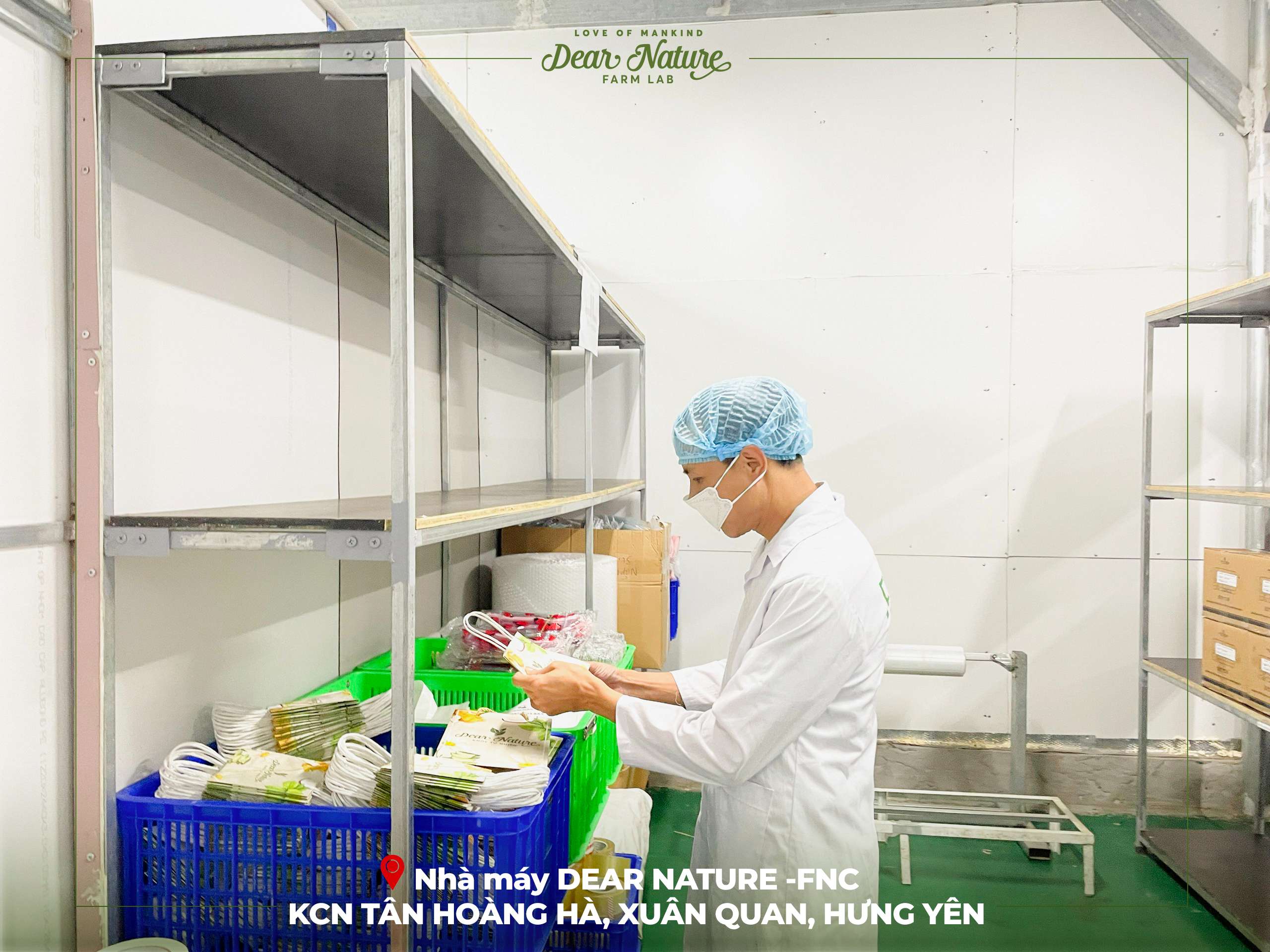 Đoàn thanh tra Sở Y Tế Hưng Yên làm việc tại nhà máy DEAR NATURE - FNC, kiểm tra quy trình sản xuất