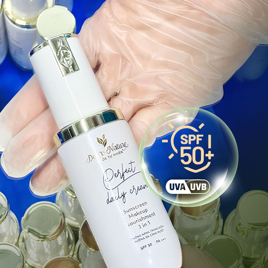 Perfect Daily Cream Dear Nature lành tính, an toàn cho da nhạy cảm