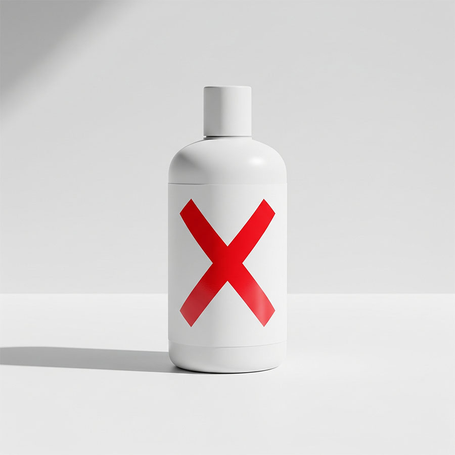 Sai lầm khi dùng dầu gội có chất tẩy rửa mạnh cho da đầu dầu và rụng tóc