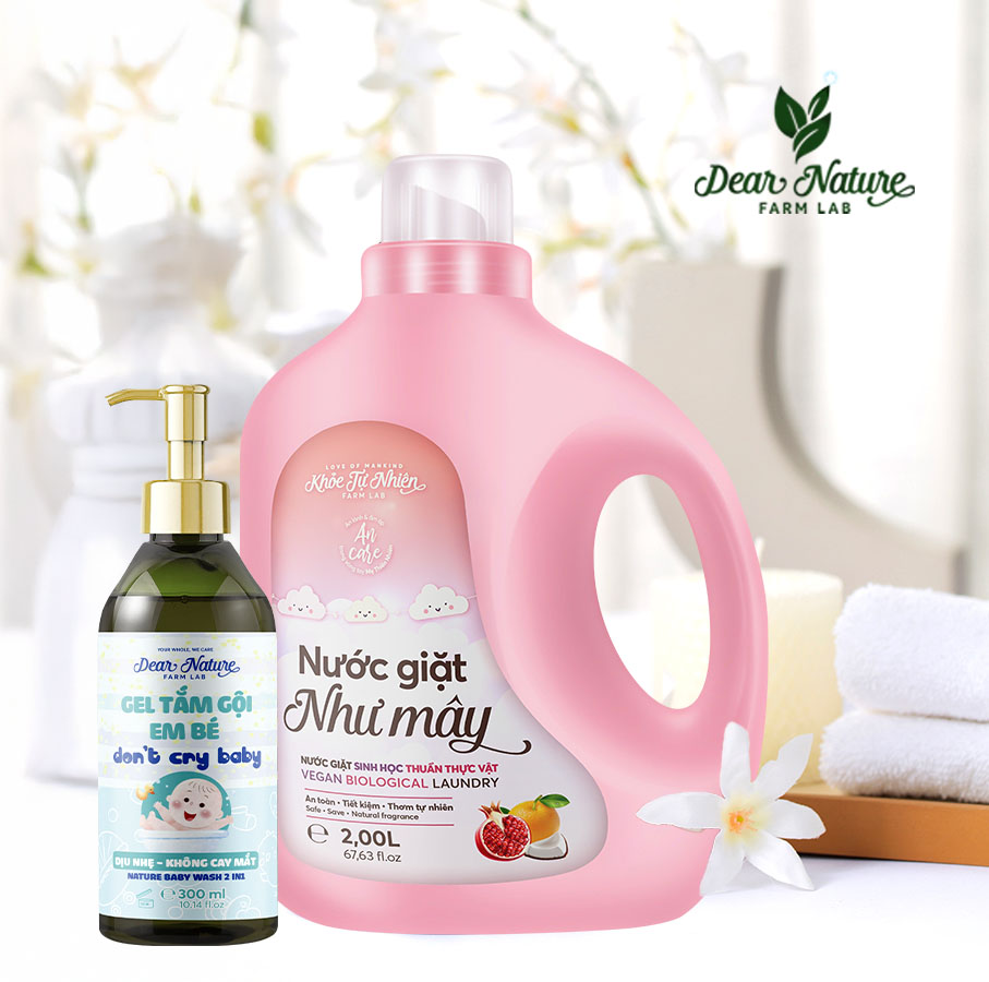 Sản phẩm chăm sóc bé an toàn, chiết xuất thiên nhiên từ Dear Nature