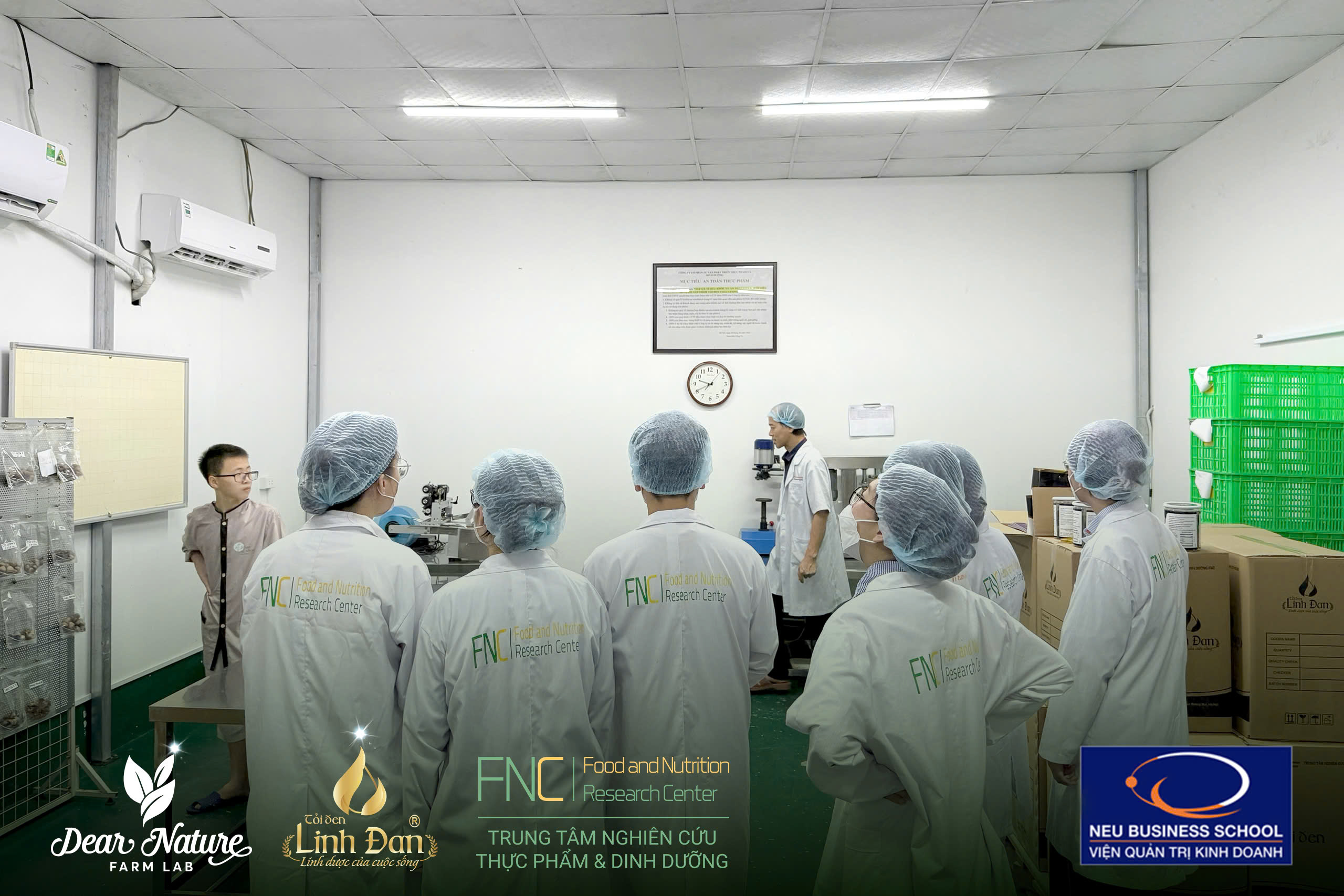 Sinh viên NEU tìm hiểu thực tế quy trình sản xuất tại nhà máy FNC Hưng Yên