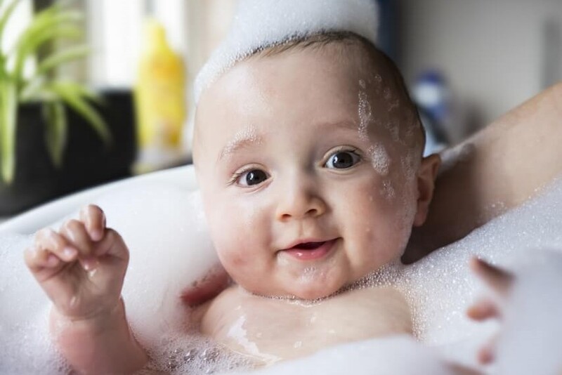 sữa tắm thảo dược cho bé