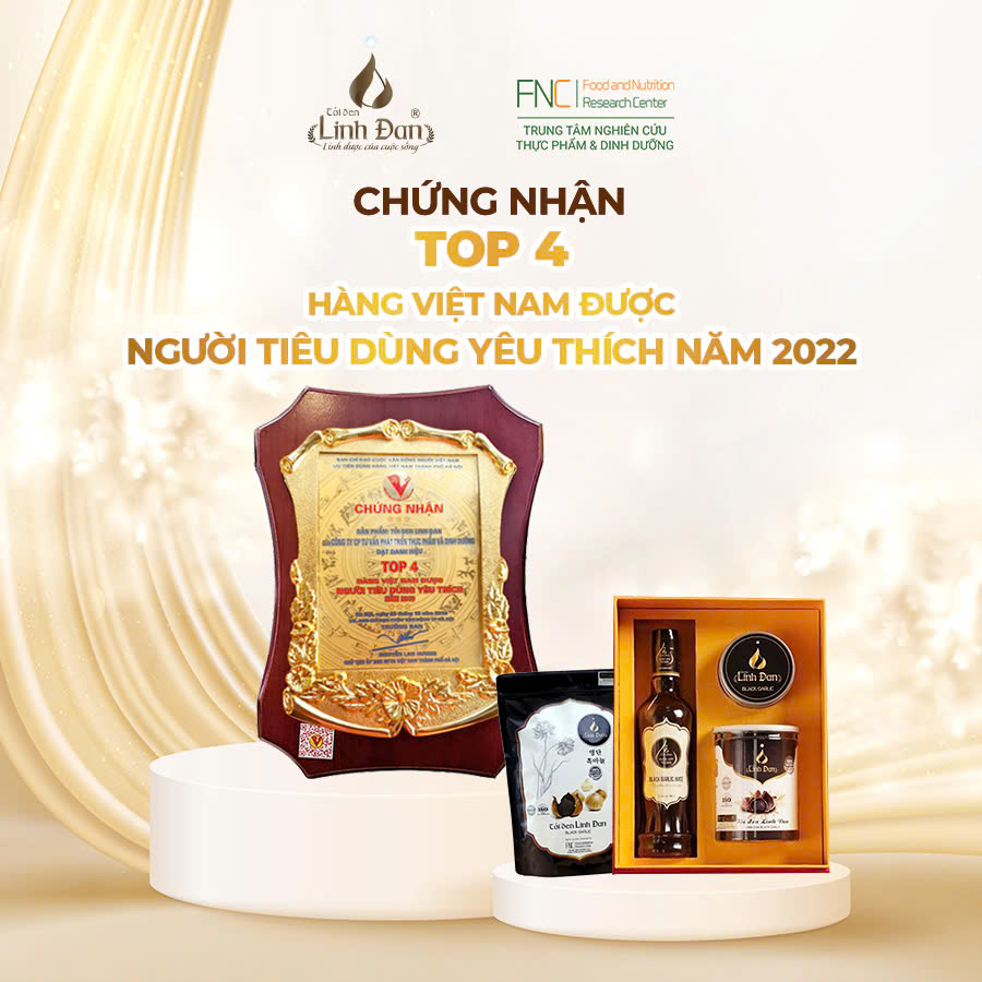 Tỏi Đen Linh Đan - Thương hiệu 10 năm uy tín với nhiều giải thưởng