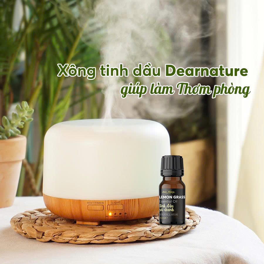 Xông tinh dầu Dear Nature giúp làm thơm phòng và thư giãn tinh thần