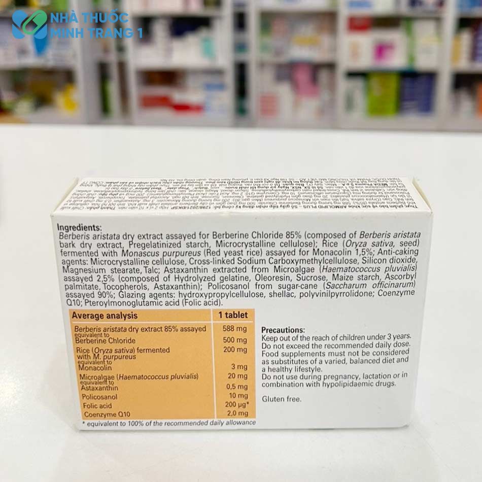 Thành phần của Thuốc Armolipid plus