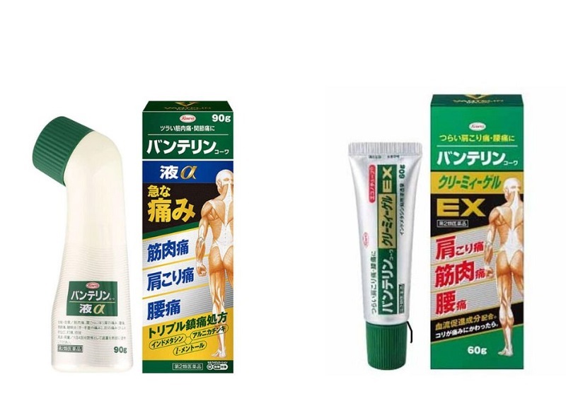 Các sản phẩm lăn giảm đau hiệu quả của Nhật