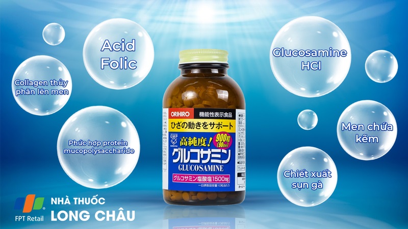 cách sử dụng thuốc xương khớp glucosamine của nhật