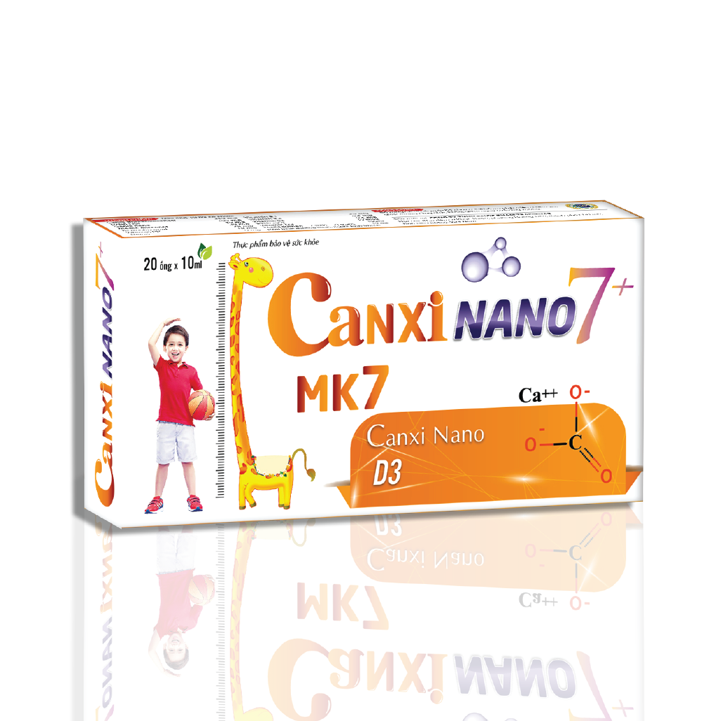 Công dụng của Canxi nano 7+