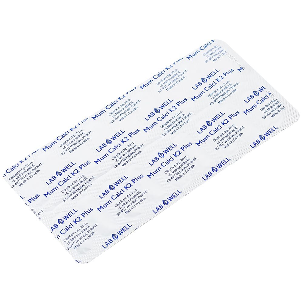 Công dụng của lab well mum calci k2 plus