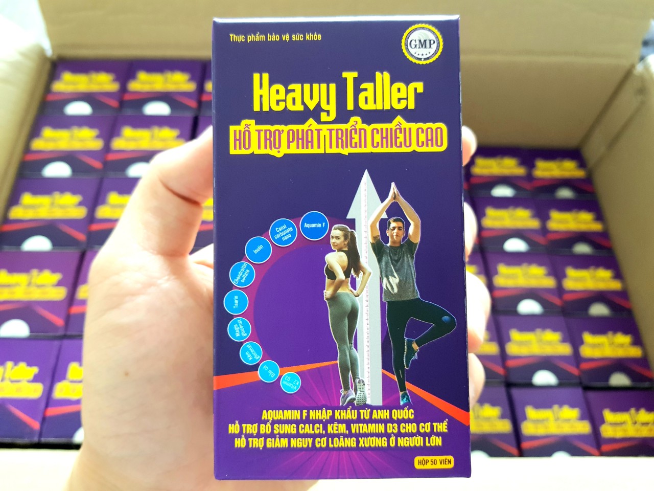 Heavy taller hỗ trợ phát triển chiều cao