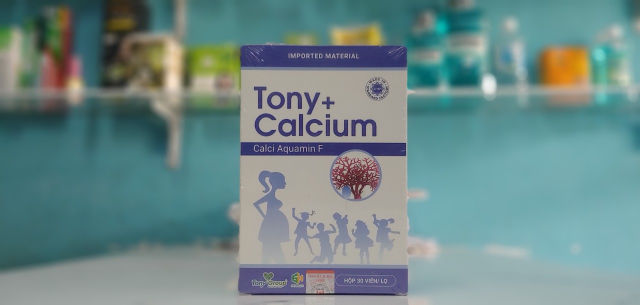 Tony calcium canxi  giúp bổ sung calci
