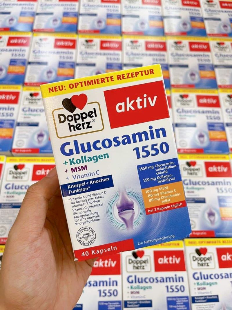 Glucosamin Doppelherz - Thực phẩm bảo vệ sức khỏe xương khớp