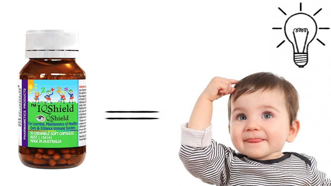 Iqshield tăng cường trí tuệ ở trẻ em