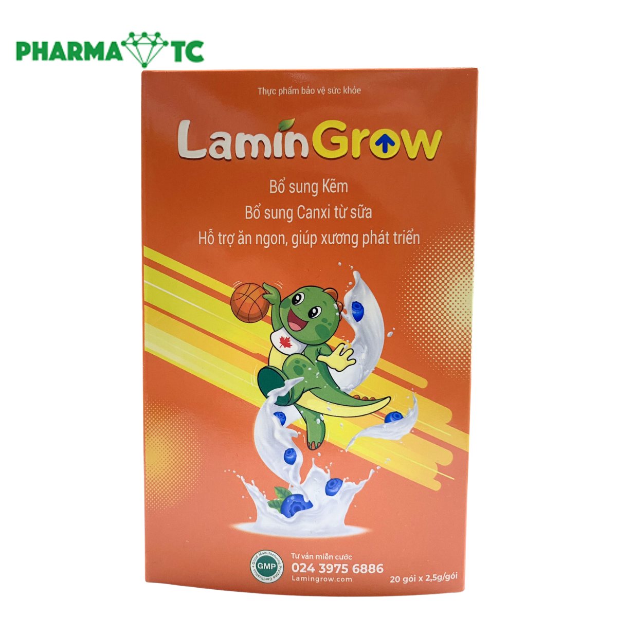 Cốm lamingrow hỗ trợ giảm còi xương ở trẻ nhỏ