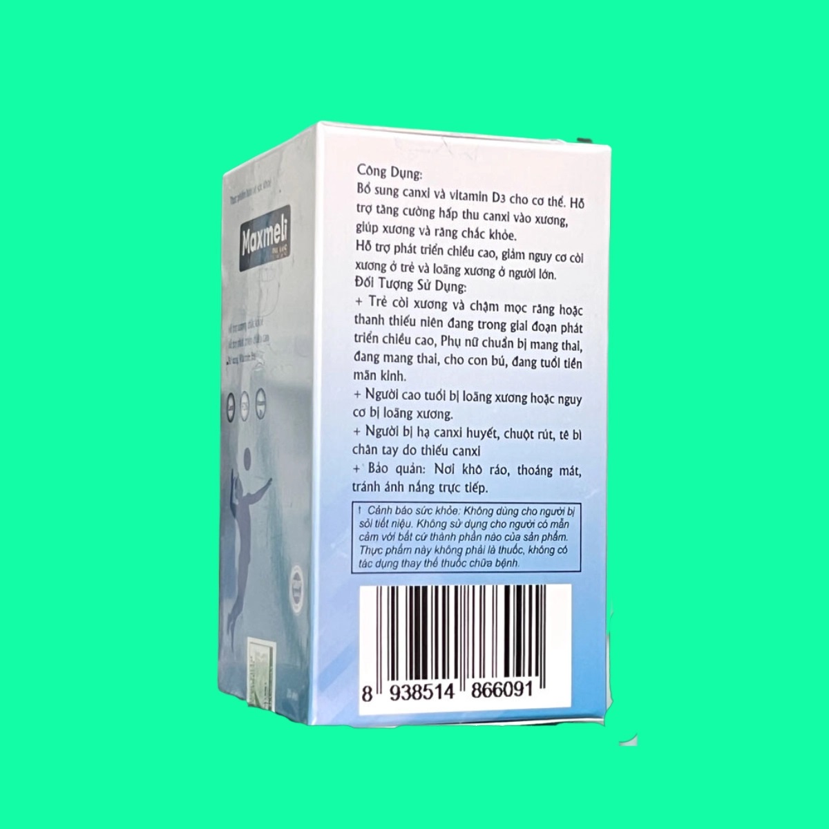 Công dụng của Thuốc tăng chiều cao maxmeli plus