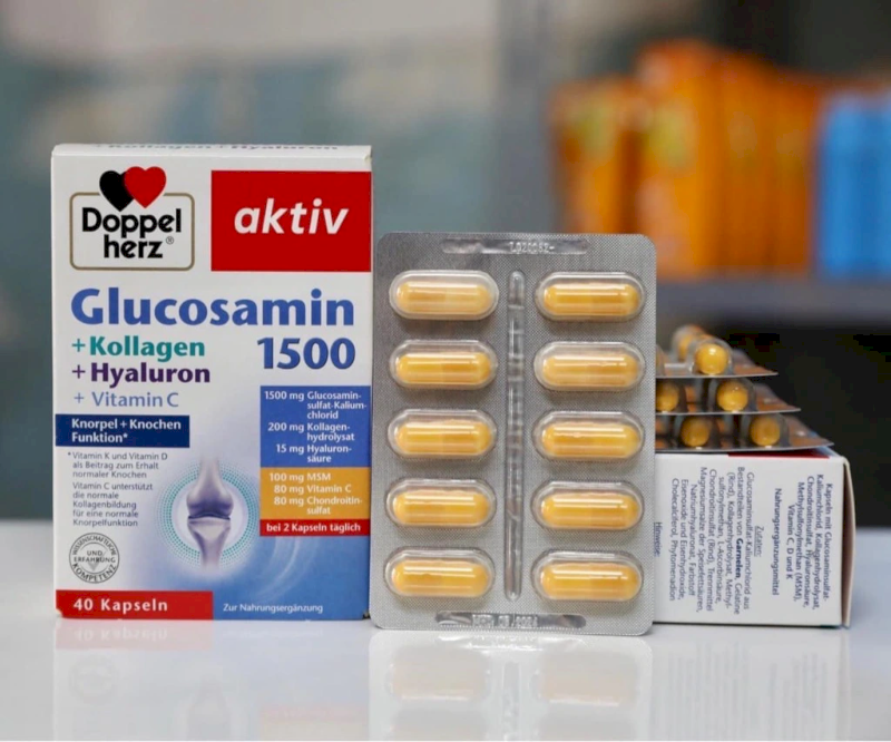Thành phần có trong thuốc glucosamin Đức 1500