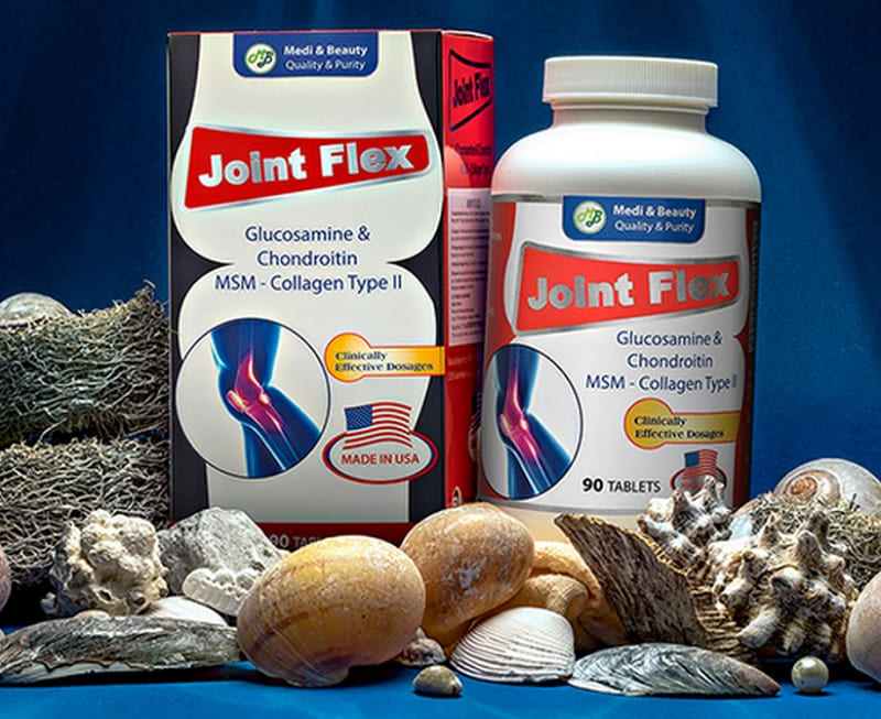 Thuốc bổ sung xương khớp Flex Joint được tạo thành từ các nguyên liệu tự nhiên
