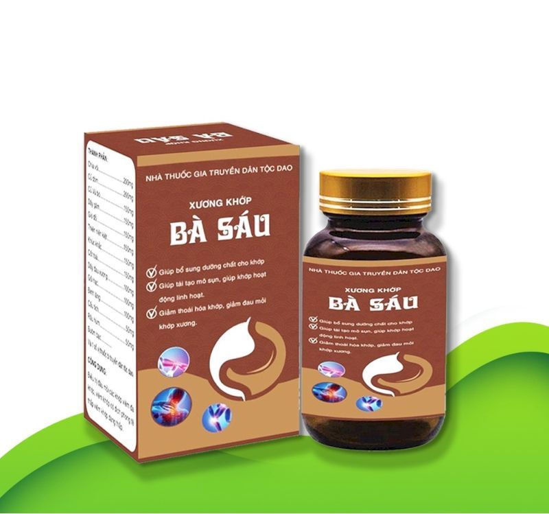 Tác dụng viên uống xương khớp bà sáu