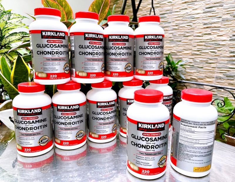 Viên uống xương khớp glucosamine kirkland 220 viên