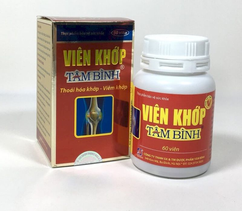 Cách dùng và liều dùng thuốc xương khớp Tâm Bình