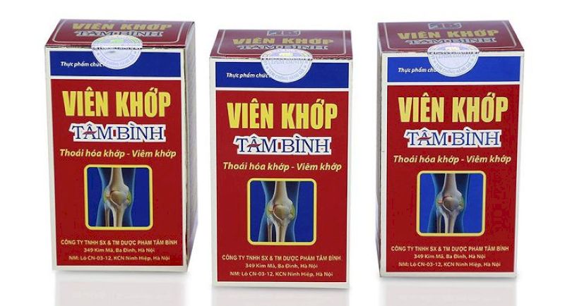 Giá thuốc xương khớp Tâm Bình