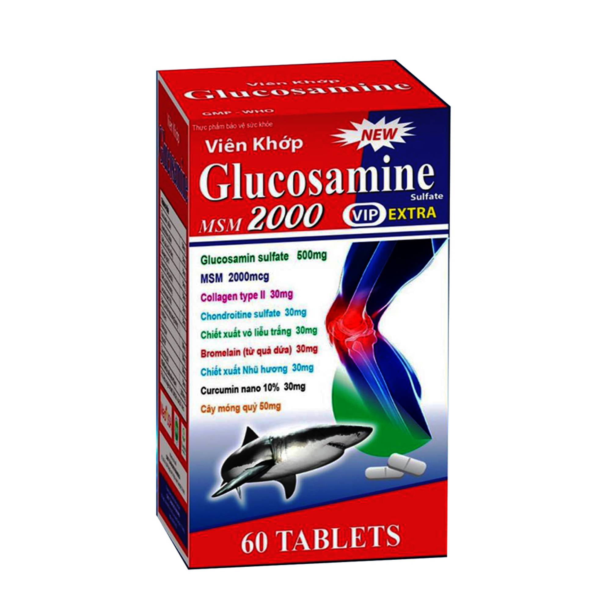 Viên xương khớp glucosamine 2000mg