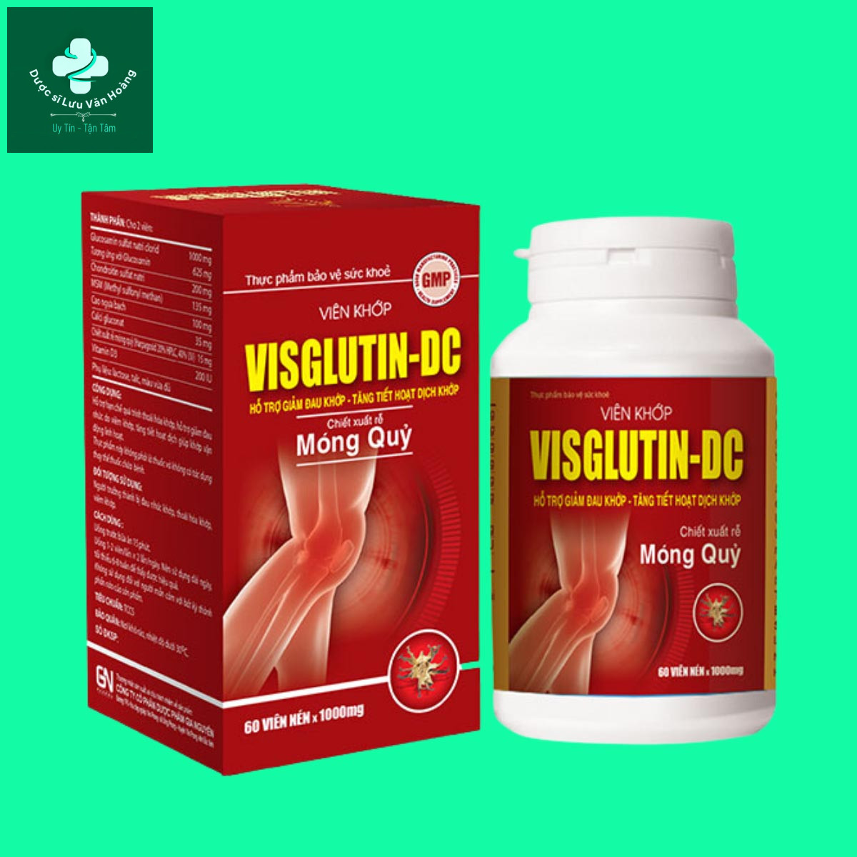 Visglutin dc hỗ trợ làm chậm quá trình thoái hóa khớp