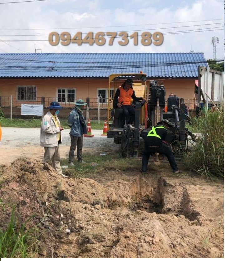 Khoan ngầm khu Công nghiệp