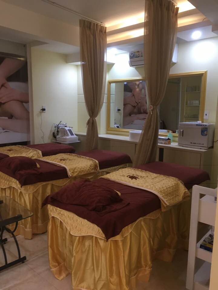 Giường gỗ chuyên dành cho SPA