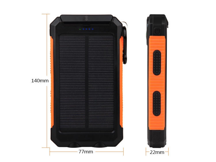 Pin sạc dự phòng năng lượng mặt trời Power Bank 20000mAh