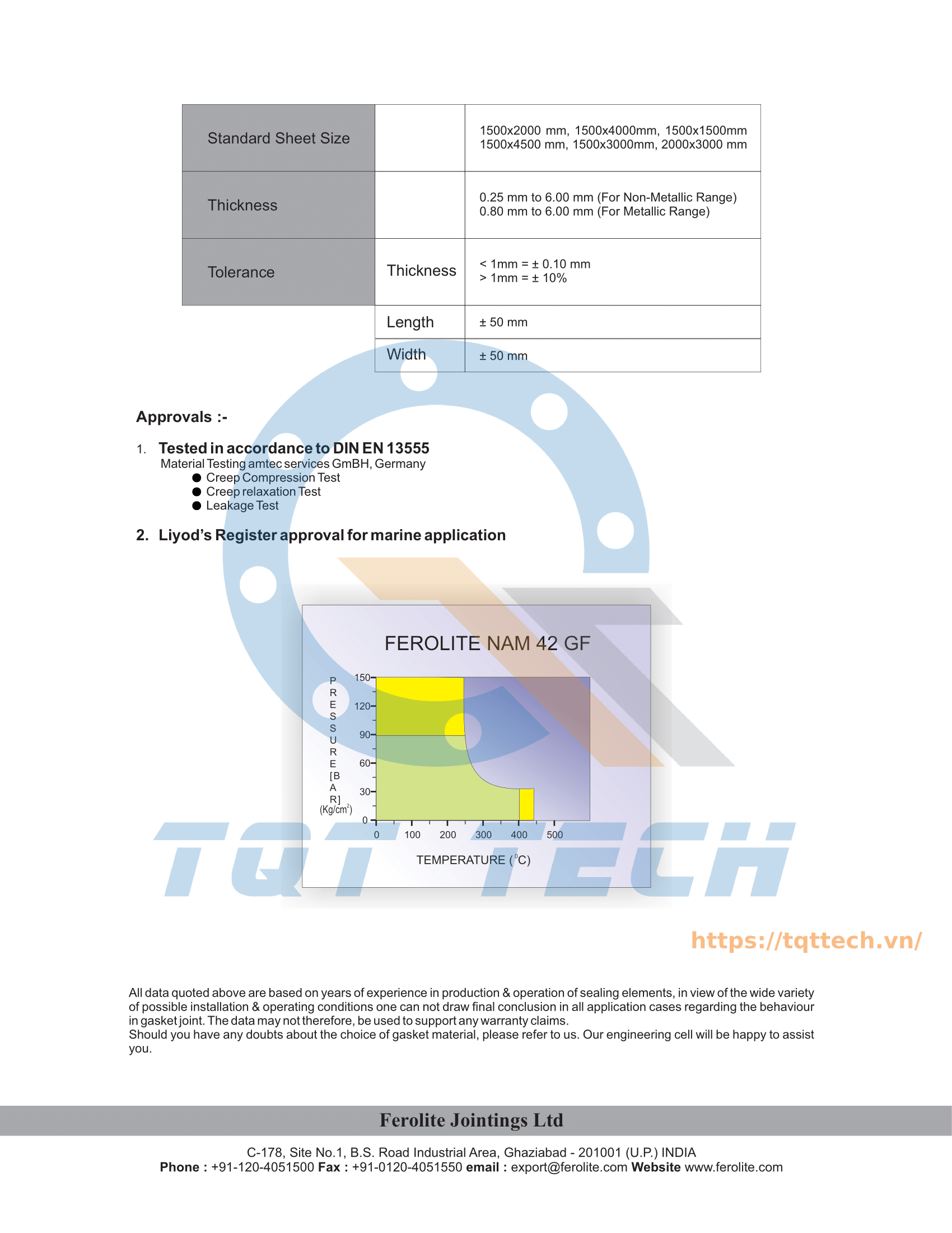 Catalogue NAM 42GF-2