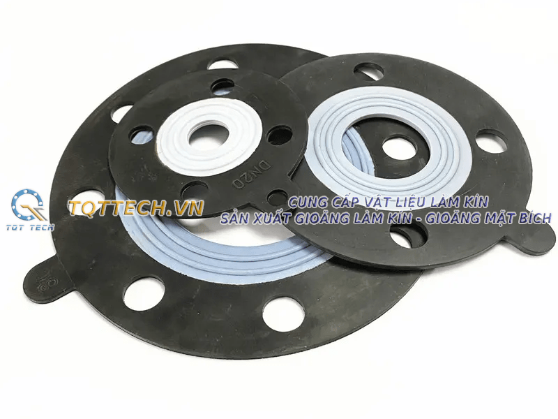 gioăng EPDM bọc PTFE