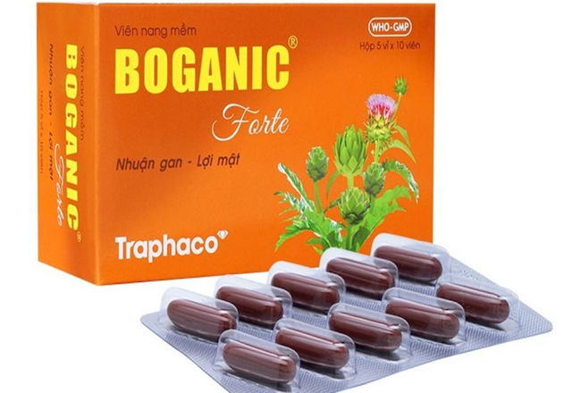 Thuốc bổ gan Boganic