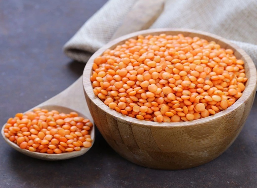 Đậu lăng giàu protein