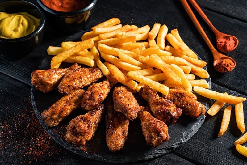 Đồ chiên rán hại gan