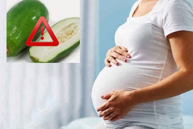 đu đủ xanh có thể nguy hiểm cho thai nhi