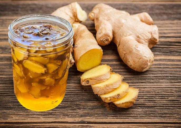 Gừng ngâm mật ong