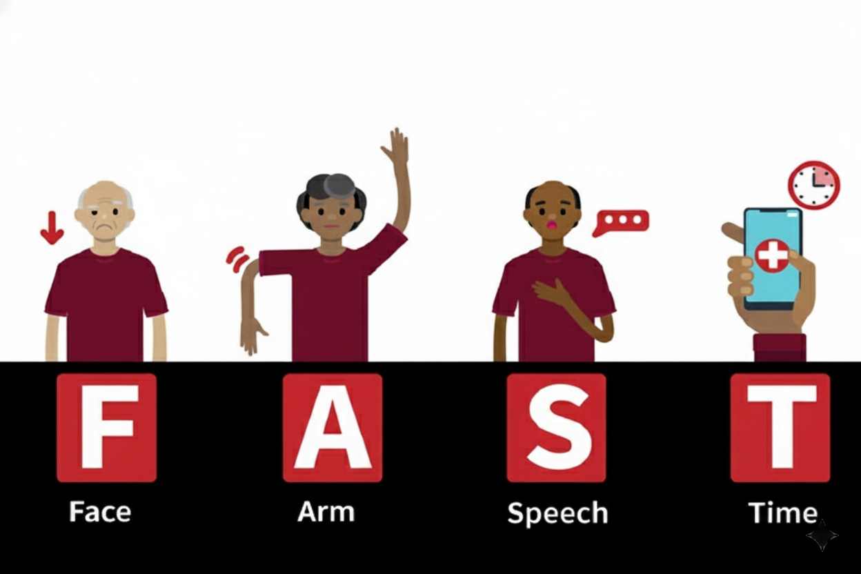Nhận biết dấu hiệu đột quỵ