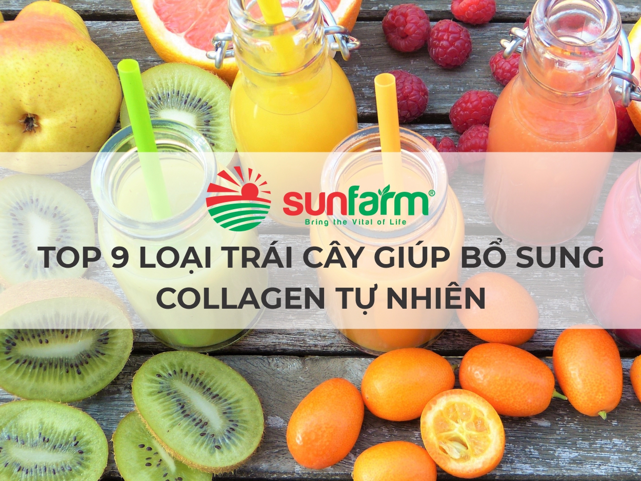 Top 9 loại trái cây giúp bổ sung collagen tự nhiên