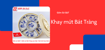 Khay mứt Bát Tràng