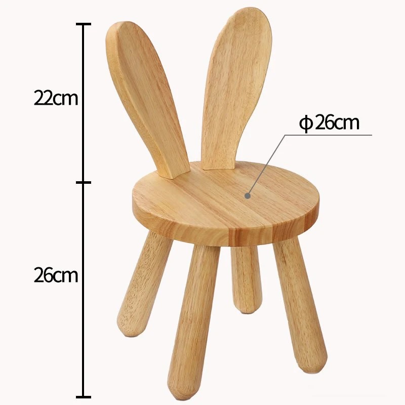 Ghế gỗ tai thỏ