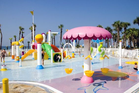 Liên hoàn cầu trượt bể bơi