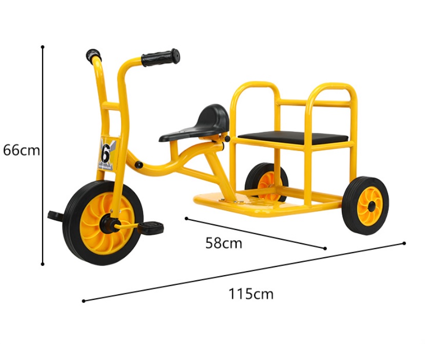 xe đạp 3 bánh có ghế ngồi đằng sau